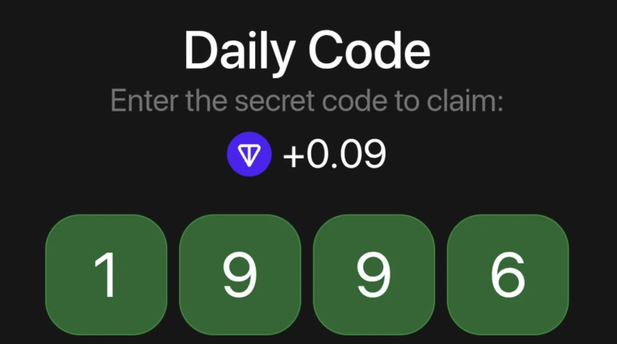 TonHash Daily Secret Code 19 June 2025